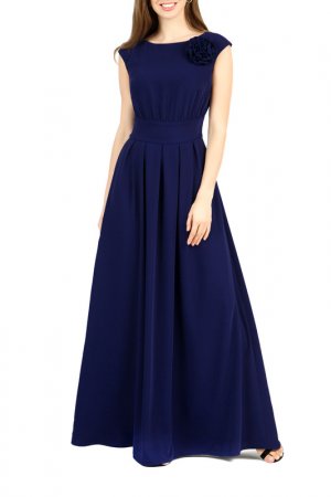 Платье Olivegrey. Цвет: темно-синий