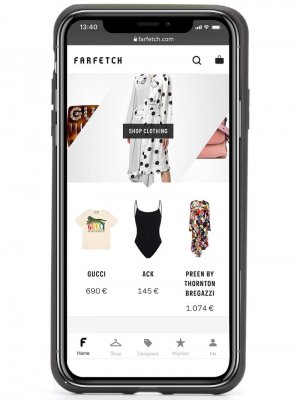 Чехол для iPhone XS Max с логотипом Dolce & Gabbana. Цвет: черный