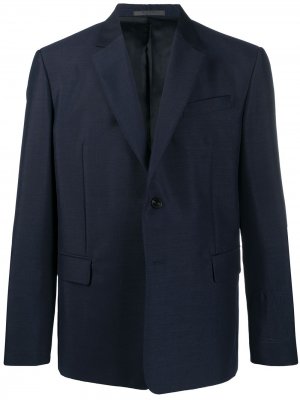 Однобортный пиджак Valentino. Цвет: синий