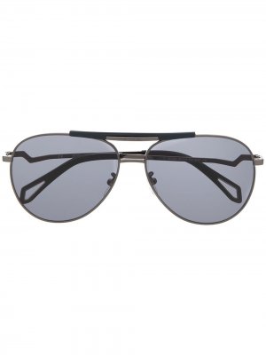 Солнцезащитные очки-авиаторы Pilote Eclair Zadig&Voltaire. Цвет: синий