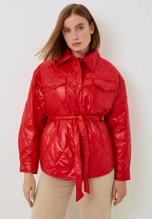 Куртка утепленная Ipekyol. Цвет: красный