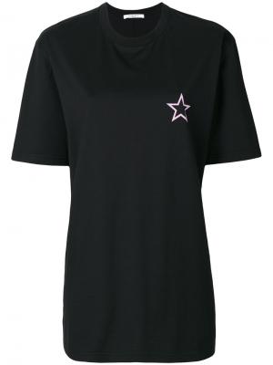 Футболка с принтом звезды Givenchy. Цвет: чёрный