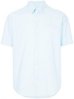 Рубашка с короткими рукавами Cerruti 1881. Цвет: синий