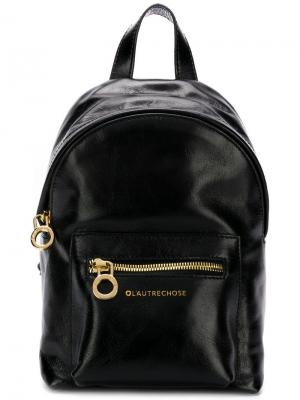 Embossed logo backpack L'Autre Chose. Цвет: черный