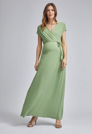 Платье Dorothy Perkins Maternity. Цвет: зеленый