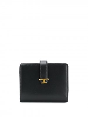 Tods кошелек с логотипом Tod's. Цвет: черный