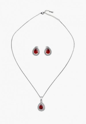 Подвеска и серьги Ice&High Collection. Цвет: разноцветный