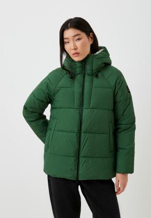 Куртка утепленная Ecoalf. Цвет: зеленый