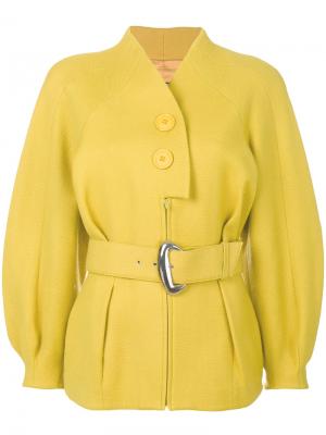 Куртка Mugler Thierry Vintage. Цвет: желтый