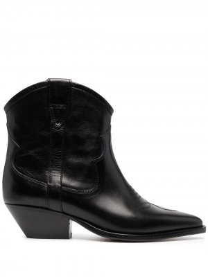 Ковбойские ботинки Isabel Marant. Цвет: черный