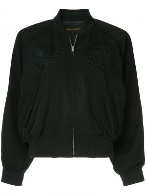 Облегающая куртка-бомбер Comme Des Garçons Pre-Owned. Цвет: черный