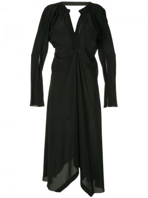 V-neck cutout dress Kitx. Цвет: черный