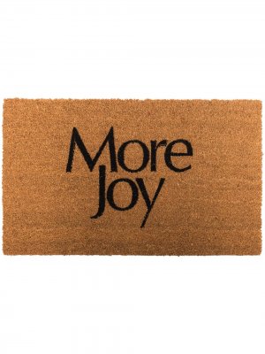 Придверный коврик с логотипом More Joy. Цвет: коричневый