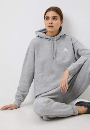 Худи adidas. Цвет: серый