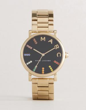 Классические наручные часы с золотистым браслетом  MJ3567 Marc Jacobs. Цвет: золотой