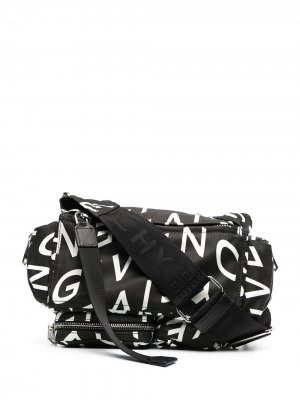 Поясная сумка с логотипом Givenchy. Цвет: черный