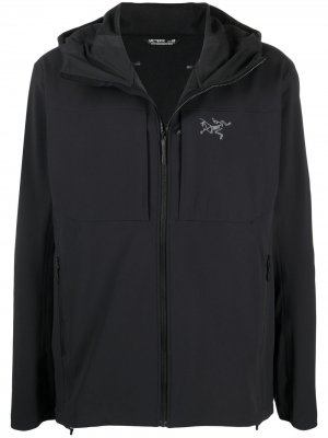 Arcteryx легкая куртка с капюшоном Arc'teryx. Цвет: черный