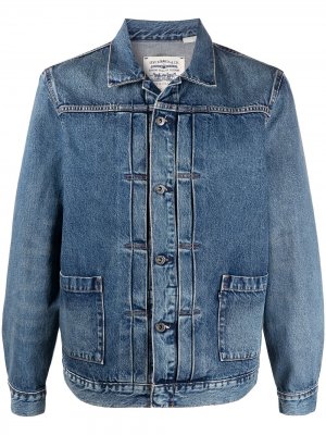 Levis: Made & Crafted джинсовая куртка Worn Trucker Levi's:. Цвет: синий