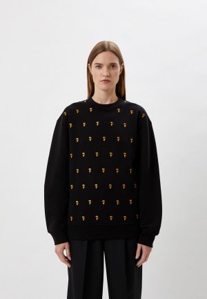 Свитшот Karl Lagerfeld. Цвет: черный