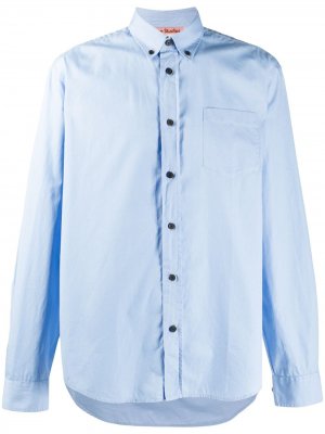 Рубашка с воротником на пуговицах Acne Studios. Цвет: синий