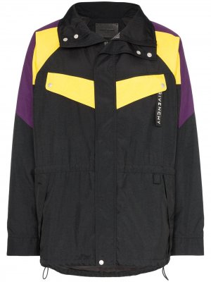Дутая куртка с капюшоном Givenchy. Цвет: черный