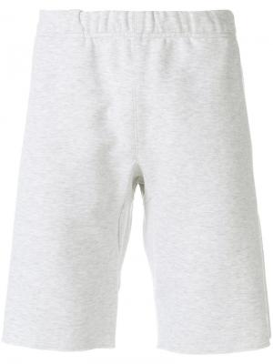 Спортивные шорты MSGM. Цвет: серый