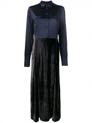 Длинное платье Fedra F.R.S For Restless Sleepers. Цвет: синий