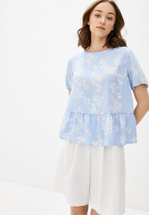 Блуза Baon. Цвет: голубой