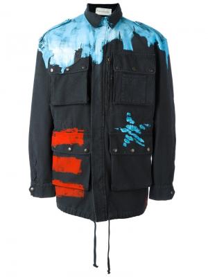 Куртка-карго с принтом Faith Connexion. Цвет: чёрный
