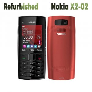 Восстановленный разблокированный оригинальный мобильный телефон  X2-02 Nokia