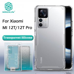 Чехол Nillkin Nature для Xiaomi MI 12T Pro, прозрачный мягкий силиконовый из ТПУ, MI12T,