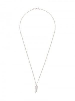 Claw pendant necklace Northskull. Цвет: серебристый