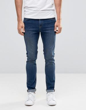 Облегающие джинсы Cheap Monday. Цвет: синий