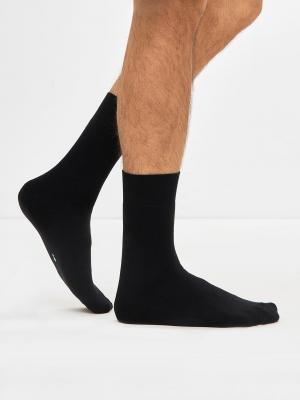 Носки мужские махровые в черном цвете Mark Formelle. Цвет: черный