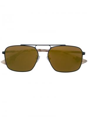 Солнцезащитные очки-авиаторы Mcq By Alexander Mcqueen Eyewear. Цвет: черный