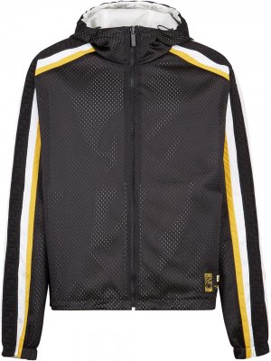 Куртка K-Way с перфорацией Fendi. Цвет: черный