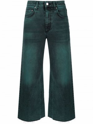 Расклешенные джинсы Department 5. Цвет: зеленый