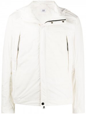 Легкая куртка на молнии C.P. Company. Цвет: белый