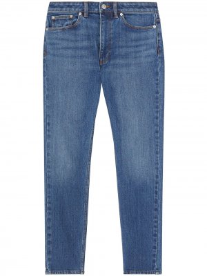 Укороченные джинсы скинни Burberry. Цвет: синий