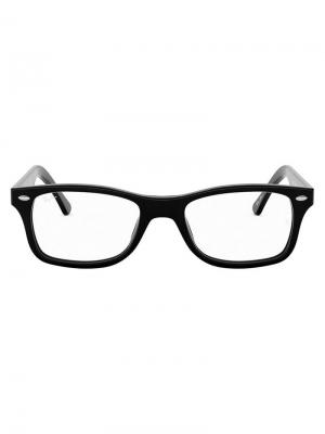 Солнцезащитные очки в квадратной оправе Ray-Ban. Цвет: черный