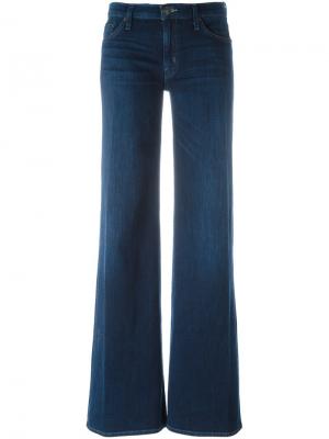 Расклешенные брюки Hudson. Цвет: синий