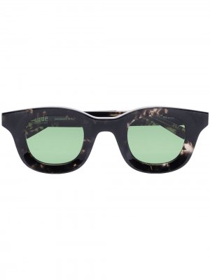 Солнцезащитные очки из коллаборации с Rhude Rhodeo 620 Thierry Lasry. Цвет: зеленый