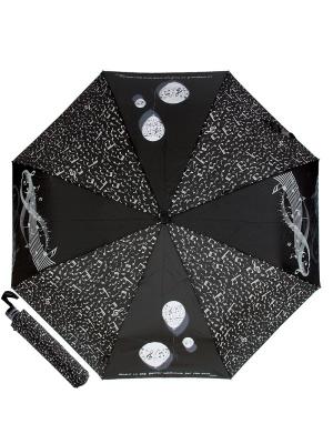 Зонт складной EMME M390B-OC Boll Music Beige. Цвет: черный