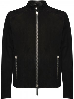 Куртка на молнии Giuseppe Zanotti. Цвет: черный