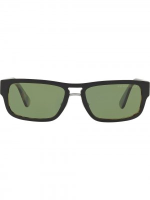 Солнцезащитные очки Heritage Prada Eyewear. Цвет: черный