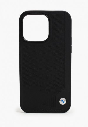 Чехол для iPhone BMW. Цвет: черный