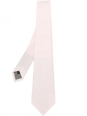 Классический галстук Dell'oglio. Цвет: розовый