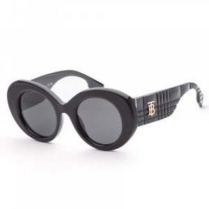 Женские черные солнцезащитные очки Margot BE4370U-300187 49 мм Burberry