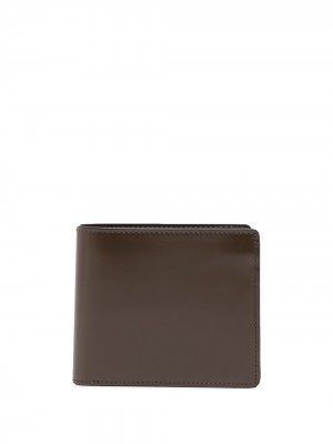 Бумажник с декоративной строчкой Maison Margiela. Цвет: коричневый