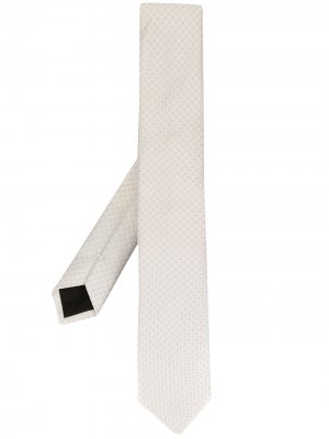 Жаккардовый галстук Dolce & Gabbana. Цвет: белый
